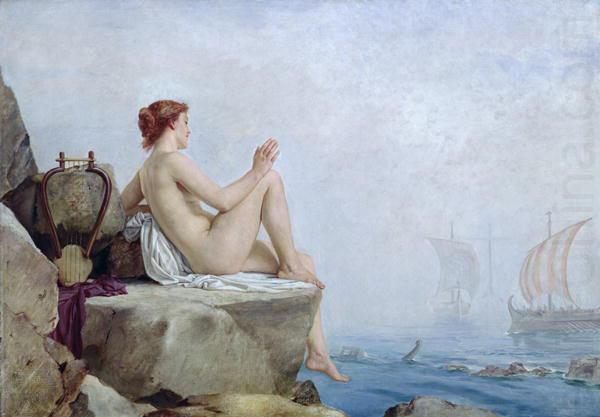 Edward Armitage The Siren china oil painting image